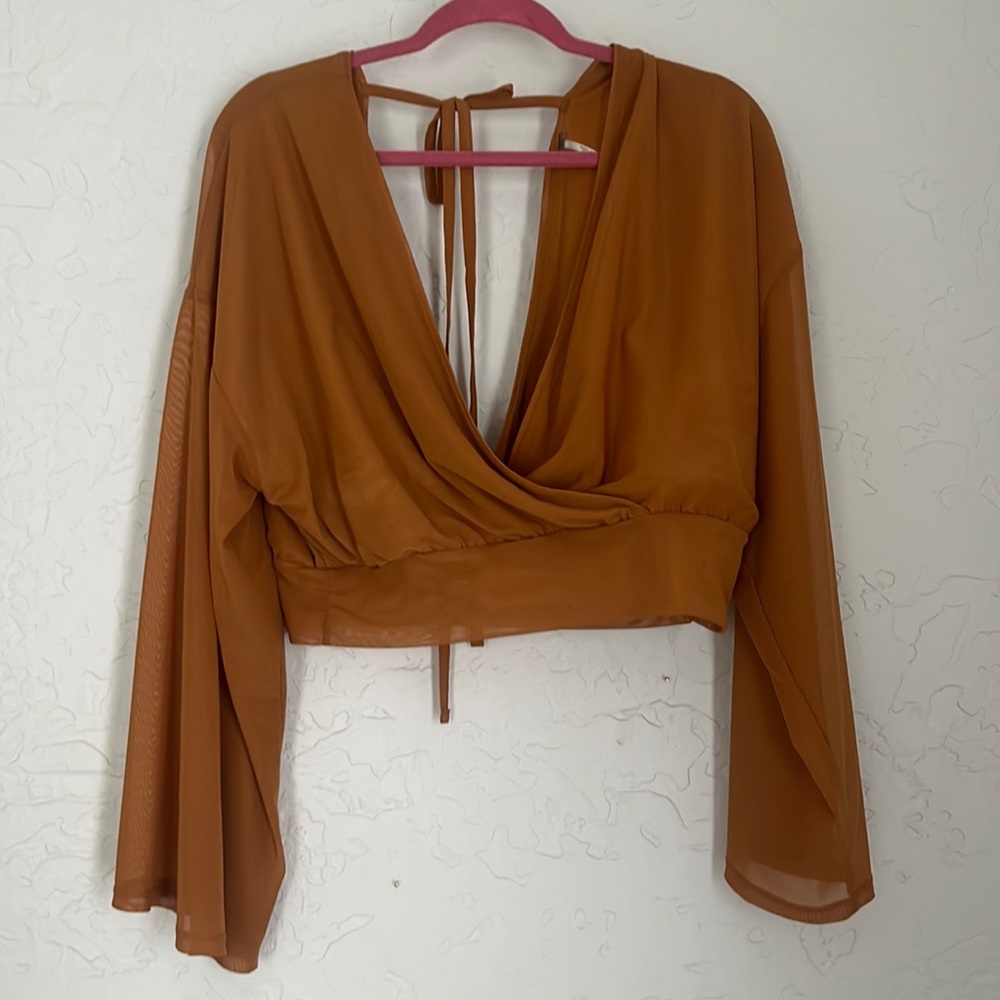 Free People Wrap Top